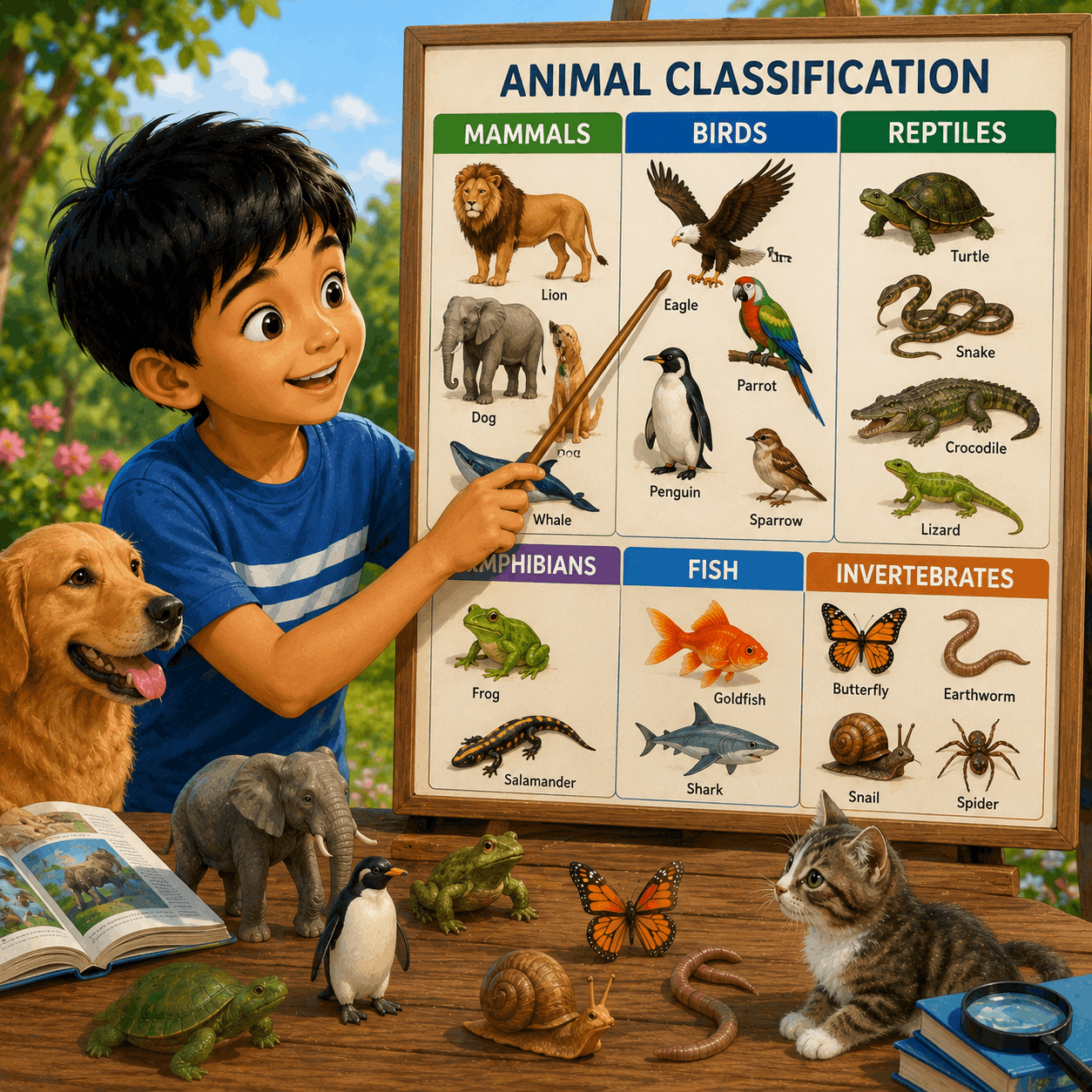 Exoskeletons, Vertebrates, and Invertebrates