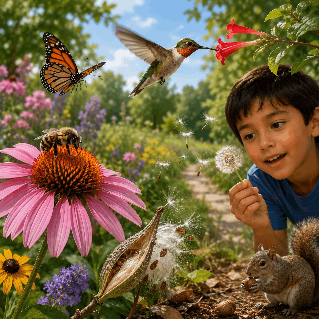 Pollination and Seed Dispersal