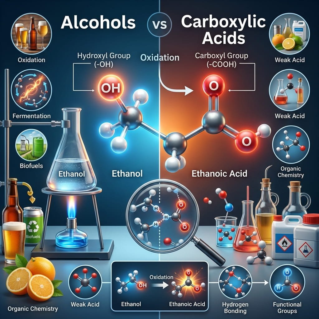 Alcohols and Carboxylic Acids