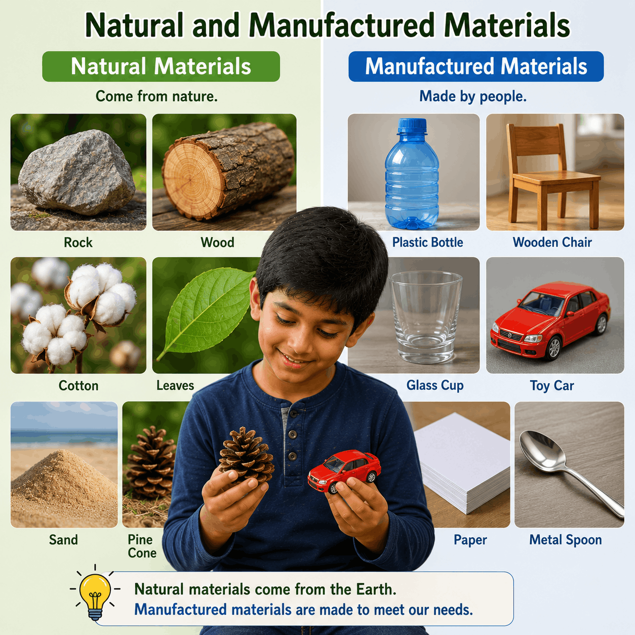 Natural and Manufactured Materials