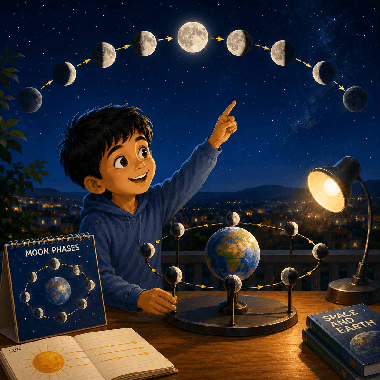Moon Phases and Lunar Movement