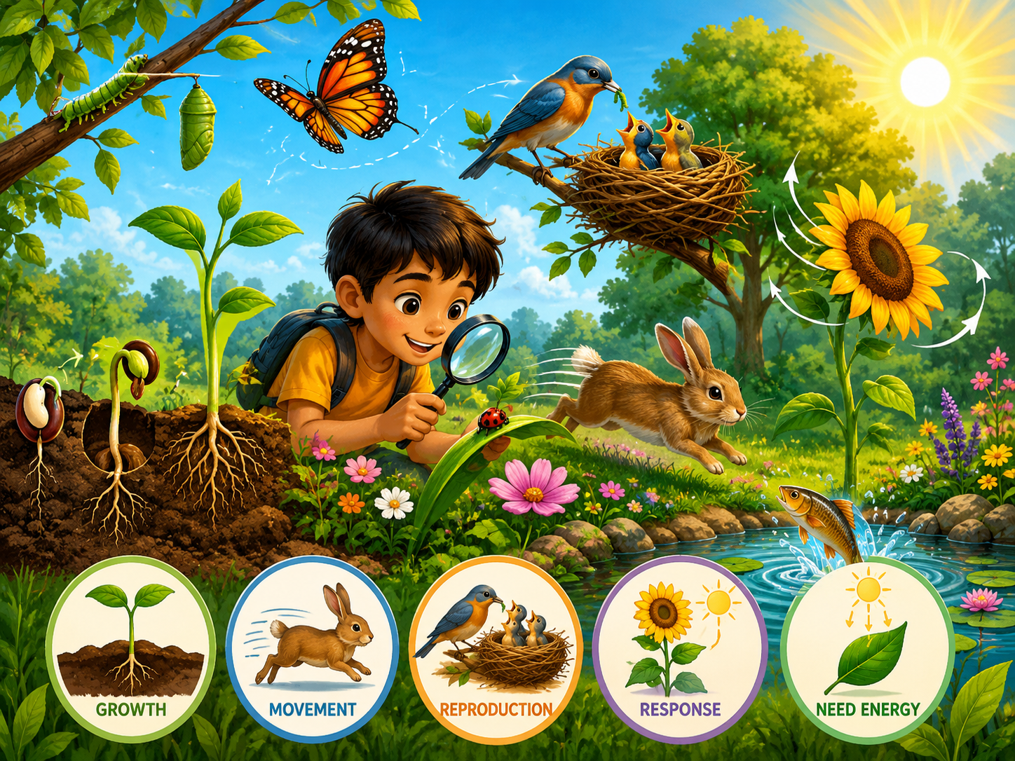 Characteristics of Living Things