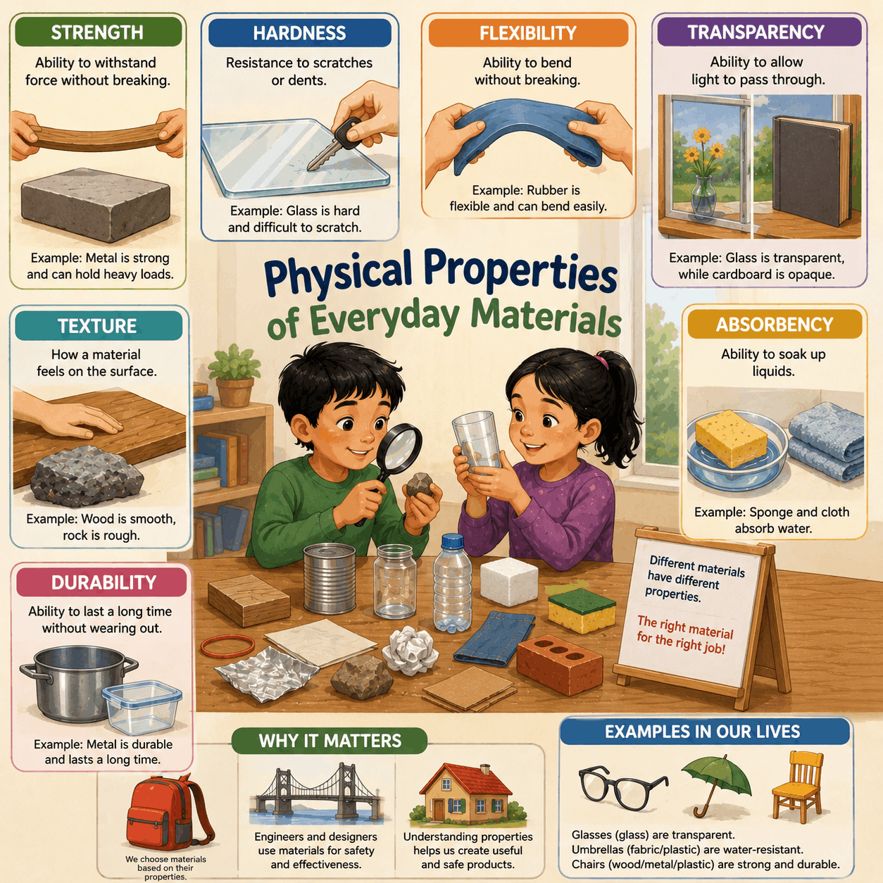 Physical Properties of Everyday Materials