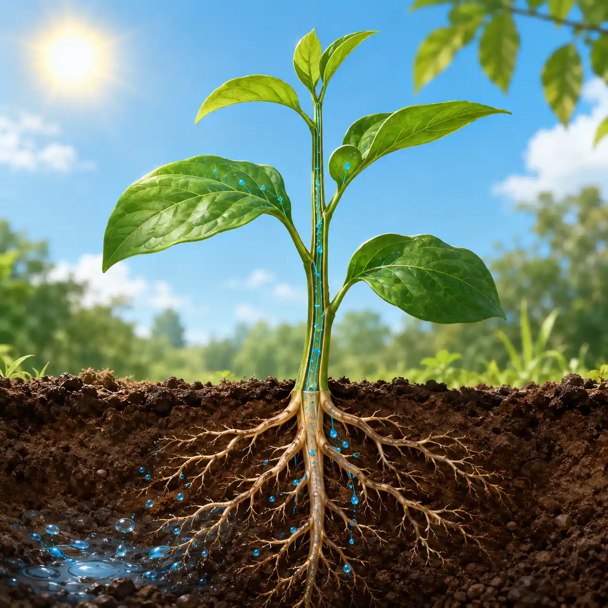 Water Transport in Plants
