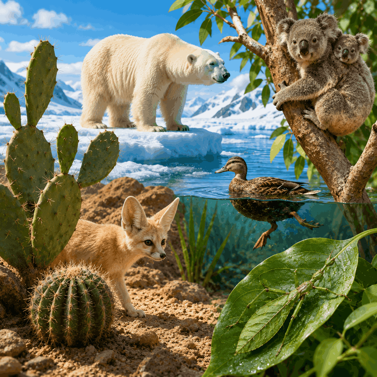 Adaptation of Plants and Animals