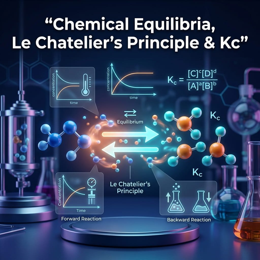 Chemical Equilibria, Le Chatelier's Principle and Kc