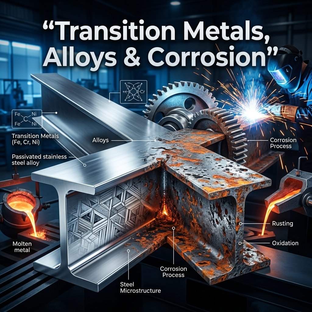 Transition Metals, Alloys, and Corrosion