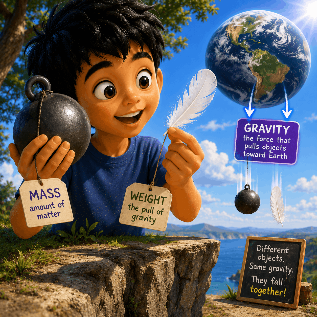 Mass, Weight, and Gravity