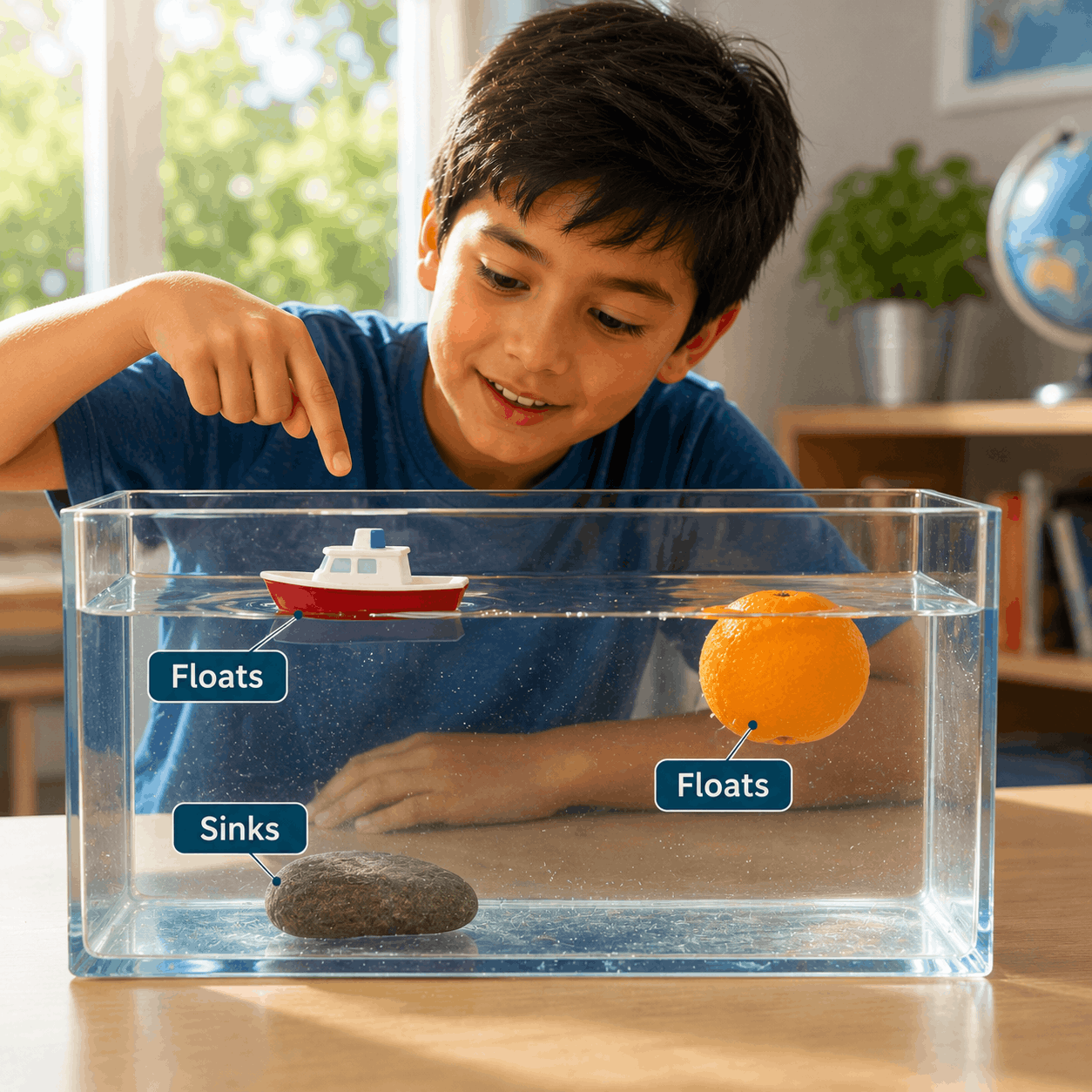 Floating, Sinking, and Buoyancy