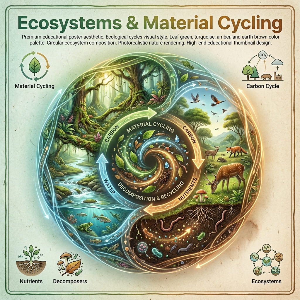 Ecosystems and Material Cycling