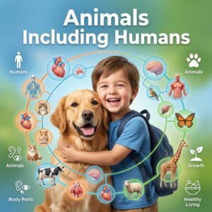 Animals including humans