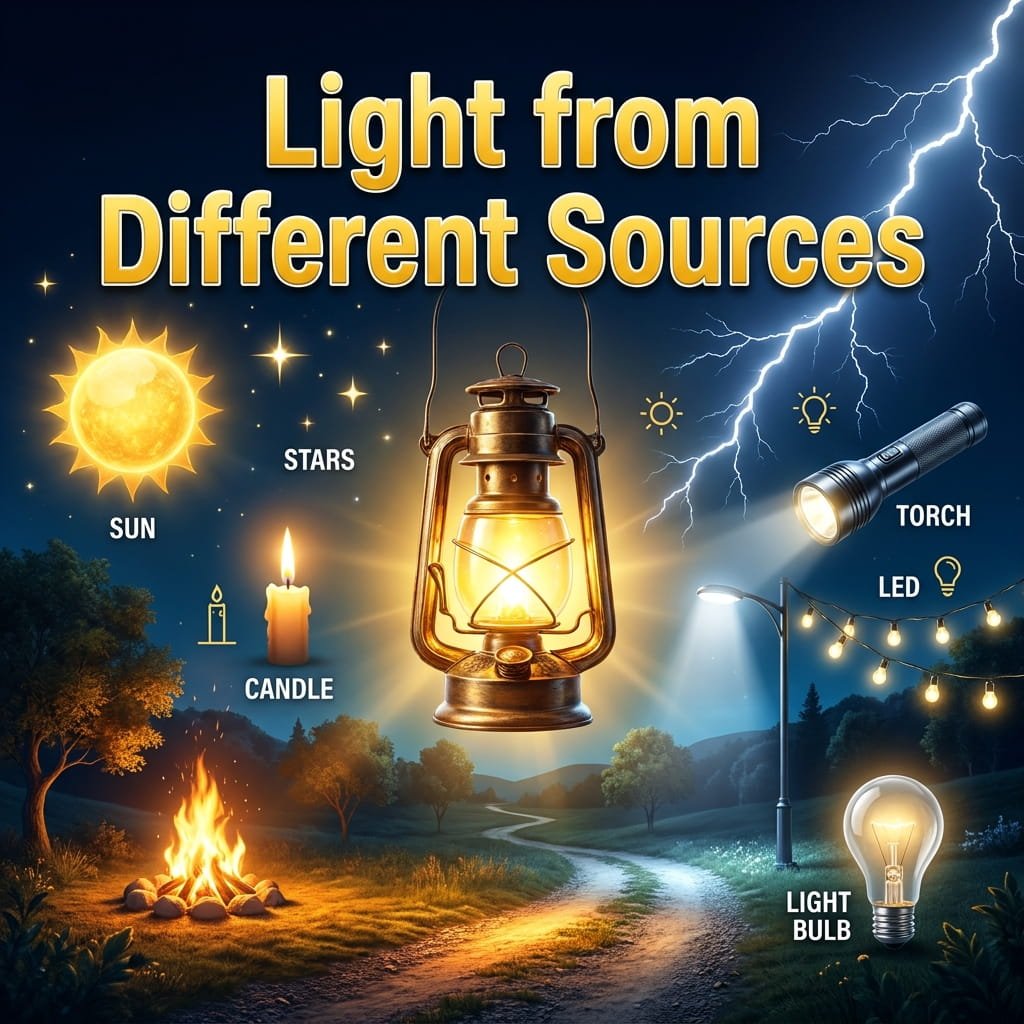 Light from Different Sources