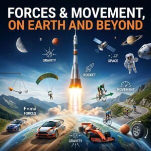 Forces and Movement, on Earth and Beyond