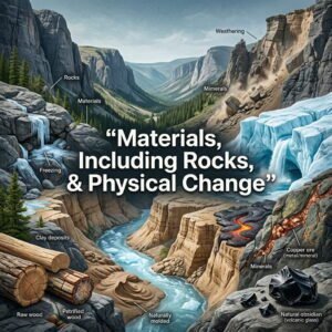 Materials, Including Rocks, and Physical Change